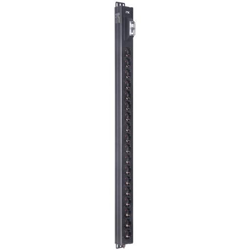 ITK BASE PDU вертикальный PV0101 23U 1 фаза 16А 18 розеток SCHUKO (немецкий стандарт) без кабеля с входным разъемом C20