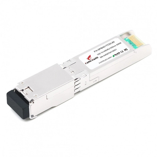 FH-SPB541TCDL80, 80 км SFP+ 10G модуль, 1 волокно, TX 1550, RX 1490, LC