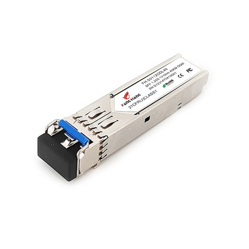 FH-S3112CDL40, 40 км SFP модуль 1.25G, 2 волокна, 1310 нм, DDM, LC