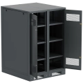 ITK LINEA B Шкаф аккумуляторный (пустой) 1350х900х950мм двустворчатая металлическая дверь черный