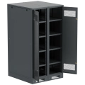 ITK LINEA B Шкаф аккумуляторный (пустой) 1700х900х950мм двустворчатая металлическая дверь черный