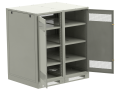 ITK LINEA B Шкаф аккумуляторный (пустой) 1350х1200х950мм двустворчатая металлическая дверь серый