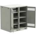 ITK LINEA B Шкаф аккумуляторный (пустой) 1350х1200х950мм двустворчатая металлическая дверь серый