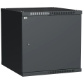 ITK Шкаф LINEA WE 12U 600x650мм дверь металл черный