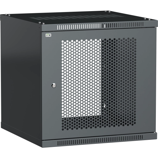 ITK Шкаф LINEA WE 12U 600x650мм дверь перфорированная черный