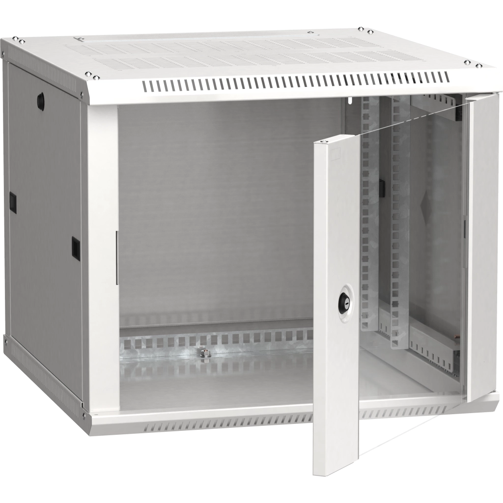 ITK Шкаф LINEA W 6U 600х600мм дверь стекло серый RAL7035