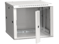 ITK Шкаф LINEA W 6U 600х600мм дверь стекло серый RAL7035