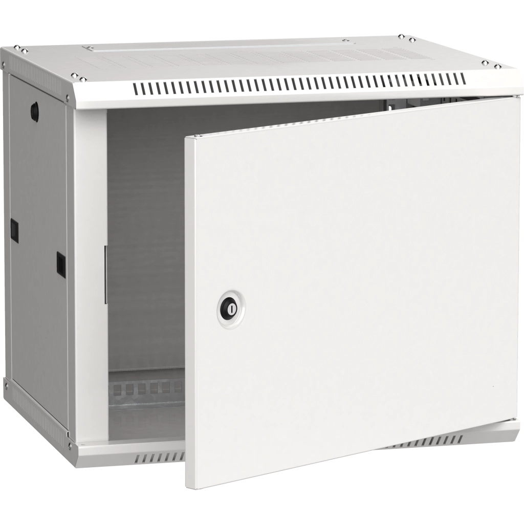 ITK Шкаф LINEA W 9U 600х450мм дверь металл серый RAL7035