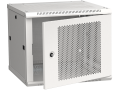 ITK Шкаф LINEA W 9U 600х600мм дверь перфорированная серый RAL7035