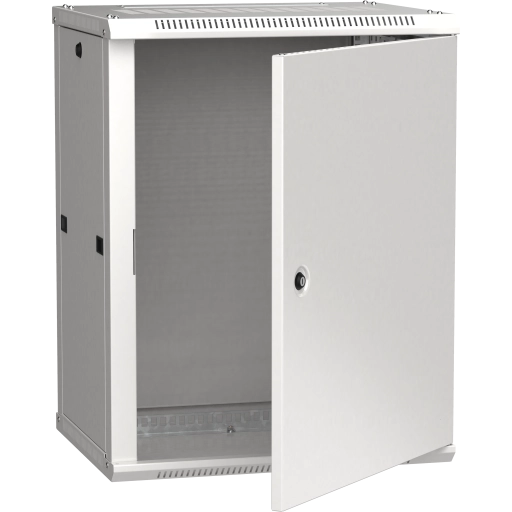 ITK Шкаф LINEA W 12U 600х450мм дверь металл серый RAL7035