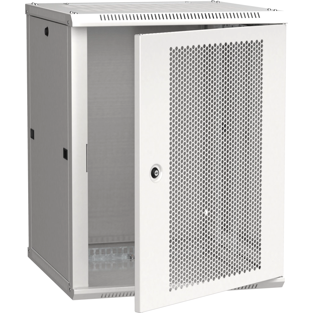ITK Шкаф LINEA W 12U 600х600мм дверь перфорированная серый RAL7035
