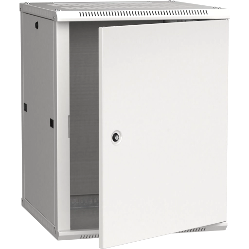 ITK Шкаф LINEA W 18U 600х600мм дверь металл серый RAL7035
