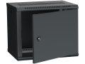 ITK Шкаф LINEA W 6U 600х450мм дверь металл черный RAL9005