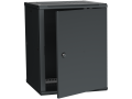 ITK Шкаф LINEA W 12U 600х600мм дверь металл черный RAL9005