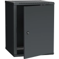 ITK Шкаф LINEA W 12U 600х600мм дверь металл черный RAL9005