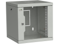 ITK LINEA WS Шкаф 10" 6U 320x310мм дверь обзорная со стеклом серый