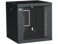 ITK LINEA WS Шкаф 10" 6U 320х310мм дверь обзорная со стеклом черный