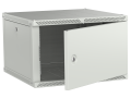 ITK LINEA W Шкаф настенный 6U 600х600мм дверь металл серый 2.0
