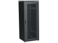 ITK LINEA N Шкаф сетевой 19" 42U 800х800мм перфорированная передняя дверь задняя металлическая черный
