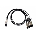 FH-DP4T30QS01, QSFP+ to 4xSFP+ DAC пассивный 1м