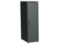ITK LINEA N Шкаф сетевой 19" 47U 600х1000мм металлические двери черный
