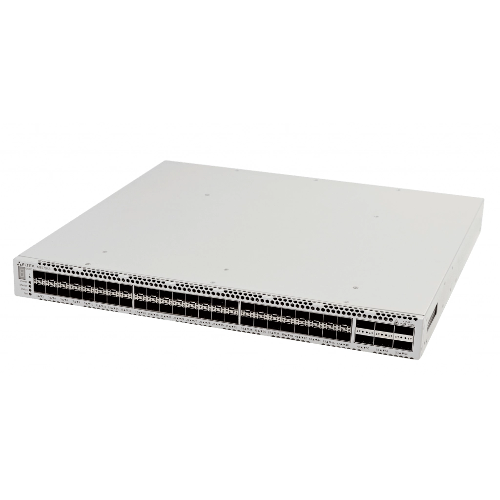 MES7048 Eltex | Коммутатор 48 портов SFP+, 6 портов QSFP+