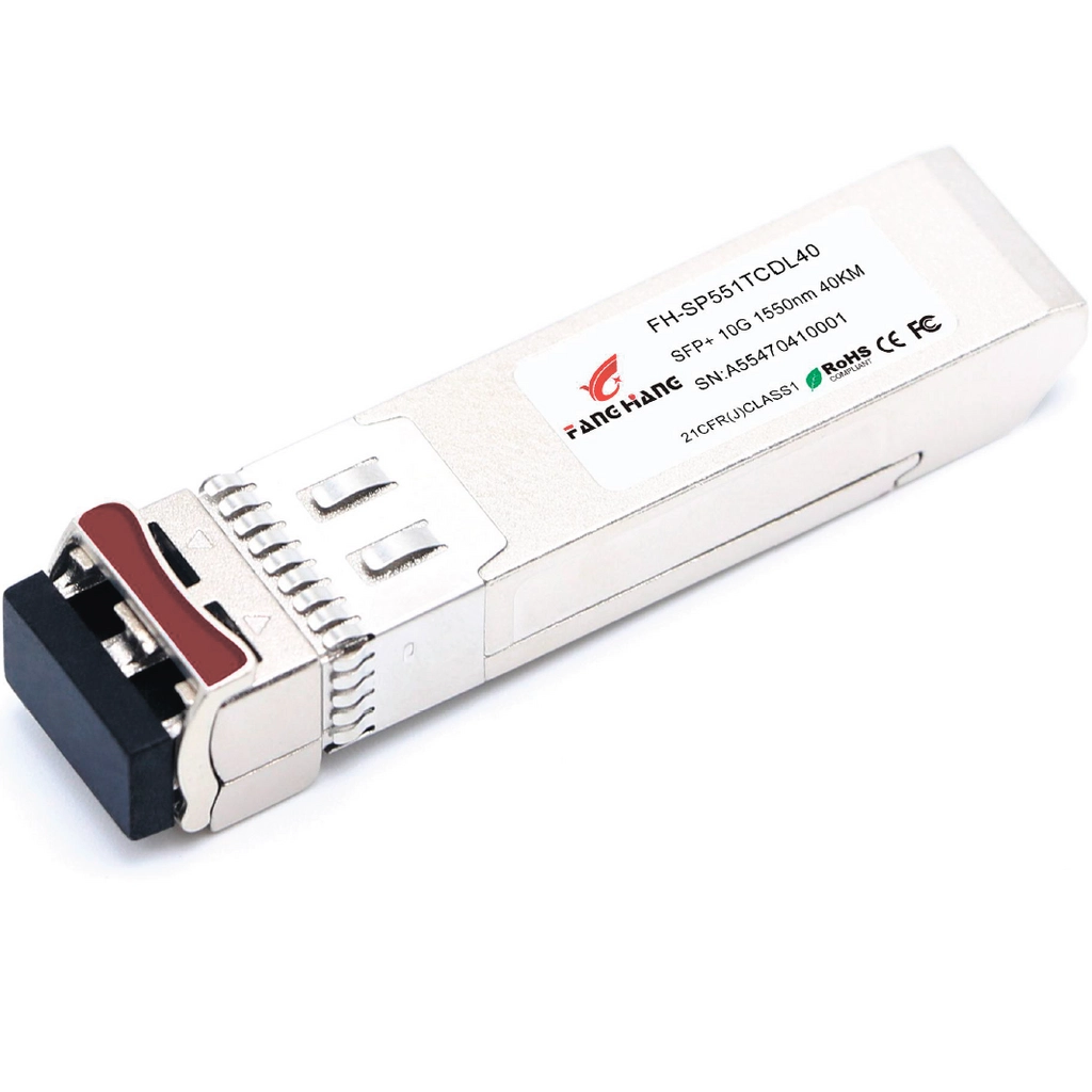 FH-SP551TCDL40, 40 км SFP+ 10G модуль, 2 волокна,1550 nm, LC, DDM