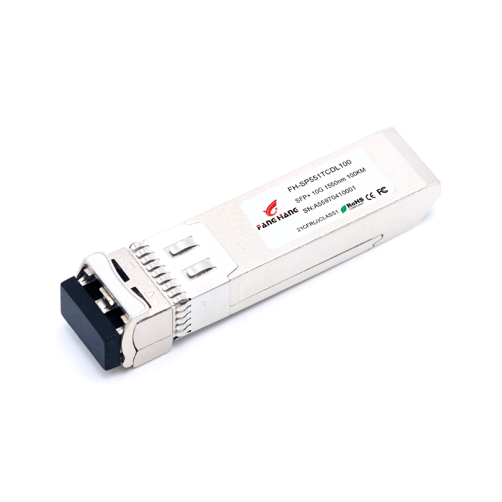 FH-SP551TCDL100, 100 км SFP+ 10G модуль, 2 волокна,1550 nm, LC, DDM