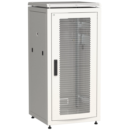 ITK LINEA N Шкаф сетевой 19" 18U 600х600мм перфорированная передняя дверь серый