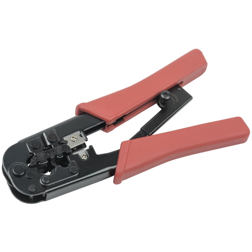 ITK Инструмент обжимной для RJ-45/12/11 с храповым механизмом