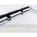 Расшитая патч-панель 19" (1U) для SMG-1016M, 24 порта RJ-45, 16 потоков Е1, 2 метра