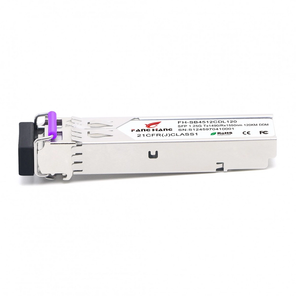 FH-SB4512CDL160, 160 км SFP модуль WDM, 1.25 G, TX 1490 нм, RX 1550 нм, LC, DDM