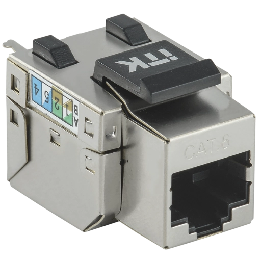 ITK Модуль Keystone Jack кат.6 FTP 110 IDC 90град розеточный