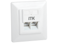 ITK Внутренняя информационная розетка RJ45 кат.6 FTP 2 порта