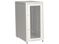 ITK LINEA E Шкаф напольный сетевой 19" 24U 600х1000мм перфорированная передняя дверь задняя металлическая серый