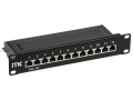 ITK 1U патч-панель кат.5E STP 12 портов 10" (Dual IDC)