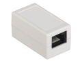 ITK Проходной адаптер кат.6 UTP тип RJ45-RJ45