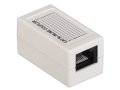 ITK Проходной адаптер кат.5E UTP тип RJ45-RJ45 (8P8C) белый