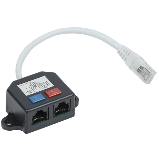 ITK Разветвитель (Y-адаптер) кат.5E 2xRJ45-1хRJ45