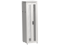 ITK LINEA N Шкаф сетевой 19" 42U 600х600мм двери передняя перфорированная задняя двустворчатая перфорированная серый