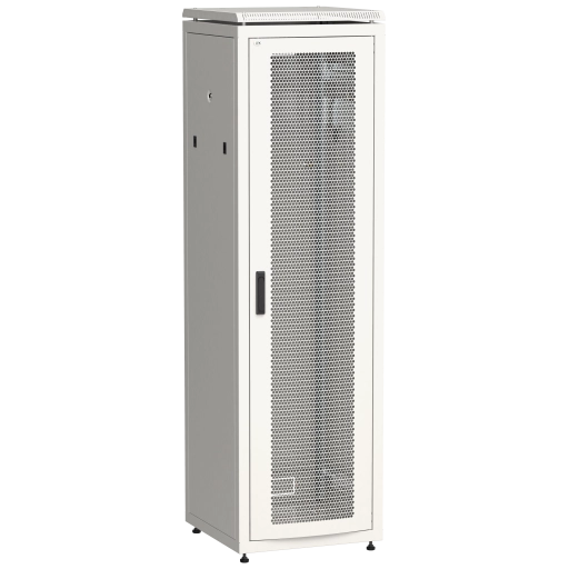 ITK LINEA N Шкаф сетевой 19" 42U 600х600мм перфорированная передняя дверь серый