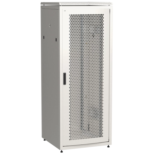ITK LINEA N Шкаф сетевой 19" 42U 800х800мм перфорированная передняя дверь задняя металлическая серый