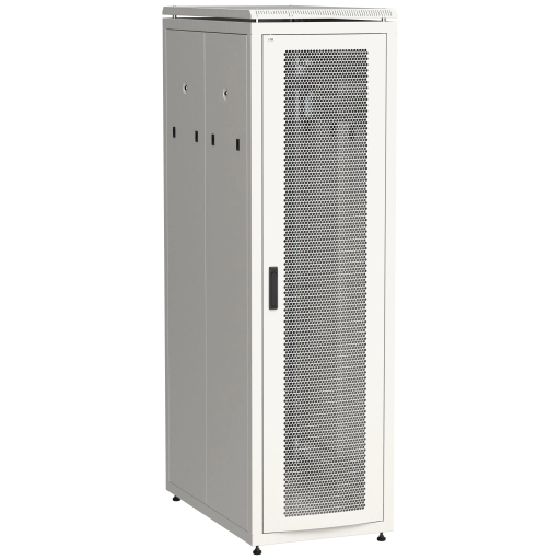 ITK LINEA N Шкаф сетевой 19" 47U 600х1000мм перфорированная передняя дверь серый