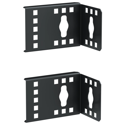 ITK LINEA S Кронштейн для крепления вертикальных PDU в зоне Zero-U черный (2шт/компл)