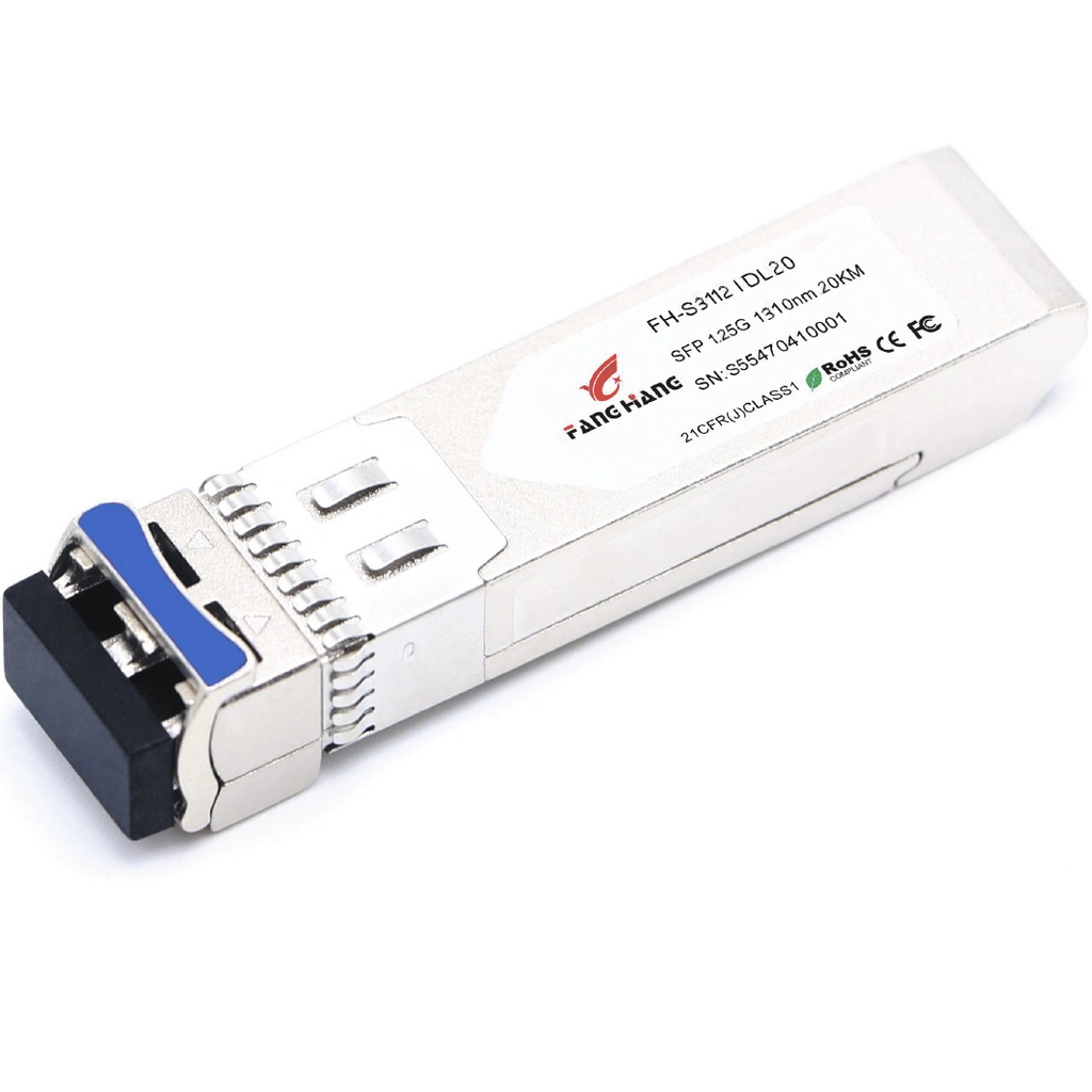 FH-S3112IDL20, SFP 1.25 GE модуль 20 км, SM, 2 волокна, 1310 nm, LC, DDM INDUSTRIAL