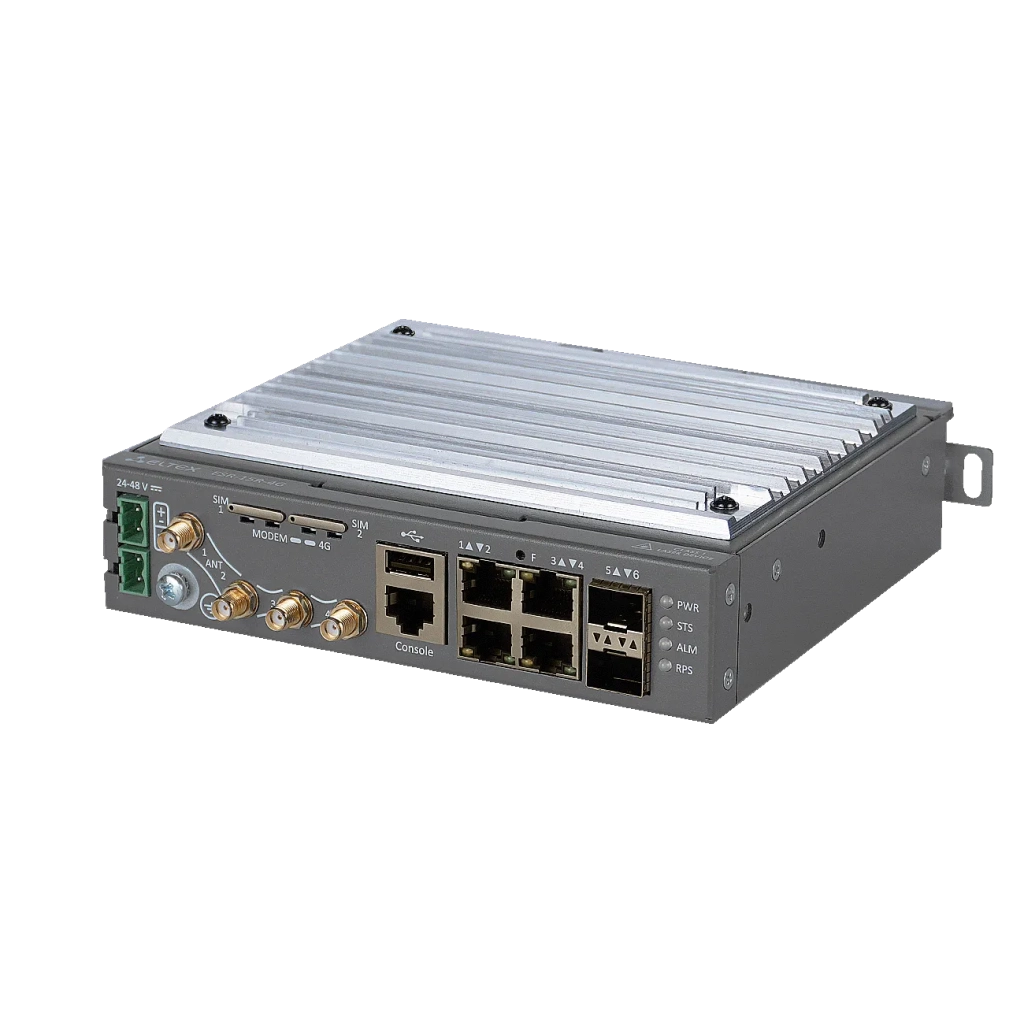 ESR-15R-4G Eltex | Сервисный маршрутизатор 4x1G RJ-45, 2x1G SFP, модем 4G (LTE)