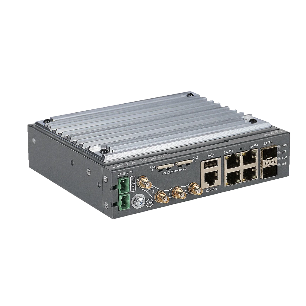 ESR-15R-4G Eltex | Сервисный маршрутизатор 4x1G RJ-45, 2x1G SFP, модем 4G (LTE)