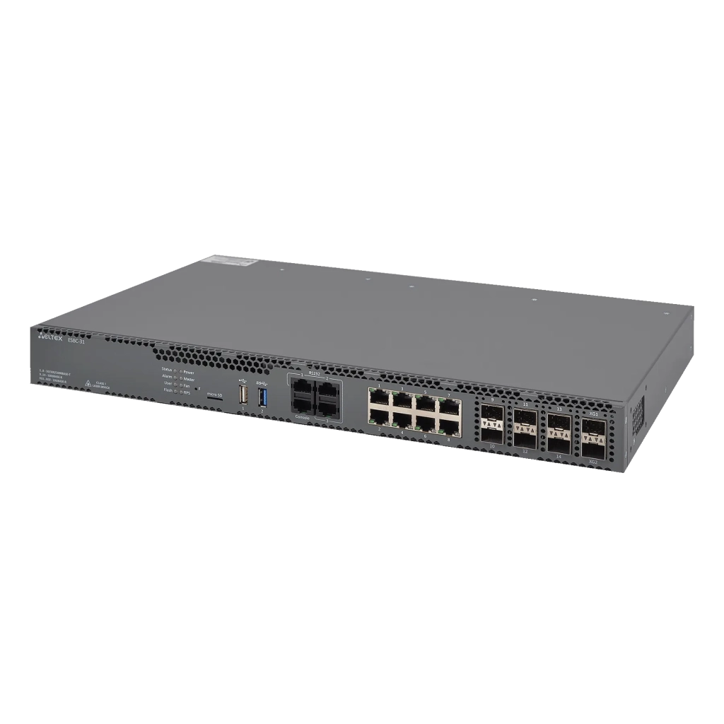 ESBC-31 Eltex | Пограничный контроллер сессий до 800 вызовов, 3xSerial, 2 БП