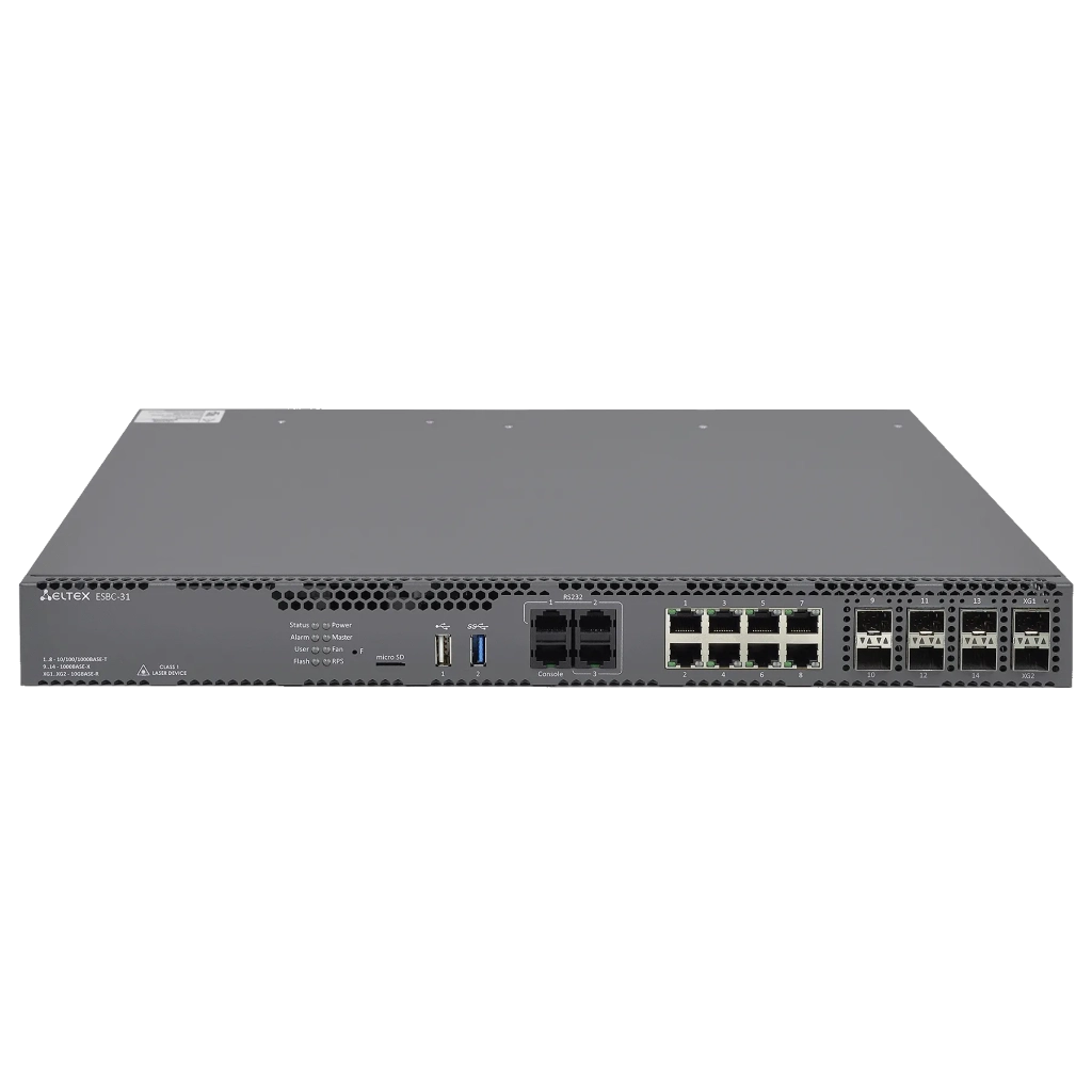 ESBC-31 Eltex | Пограничный контроллер сессий до 800 вызовов, 3xSerial, 2 БП