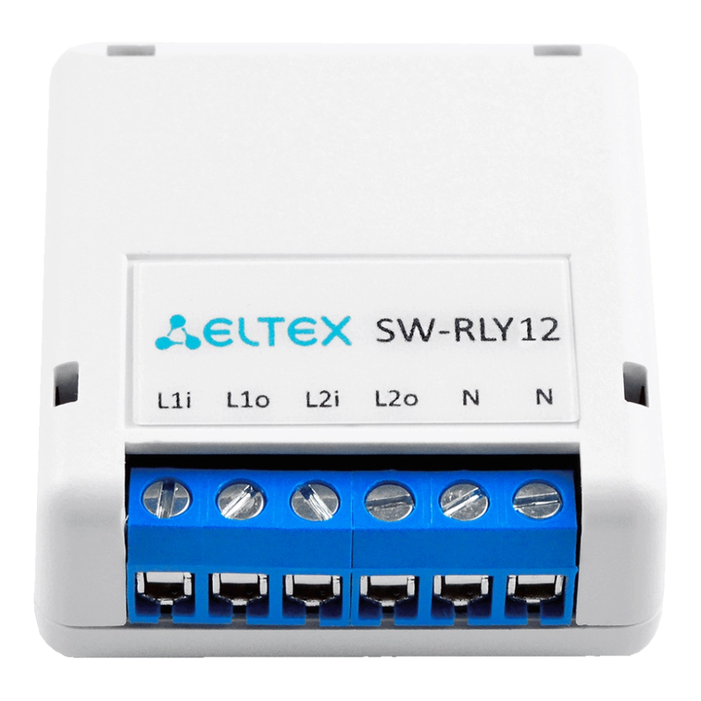 SW-RLY12 Eltex | Matter over Wi-Fi-реле управления освещением